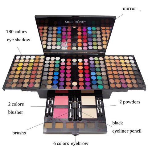 180-Color Piano Makeup Palette