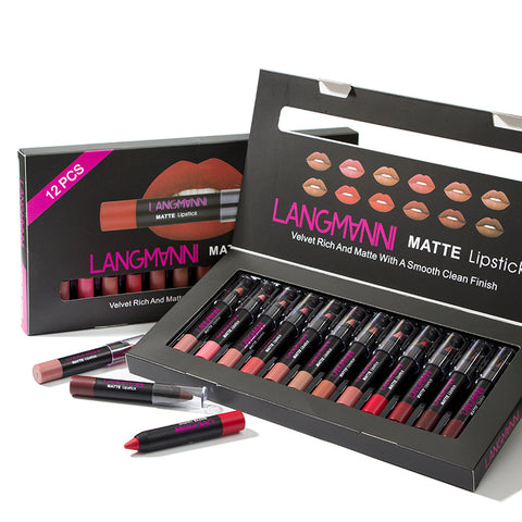 12 Lipstick Set