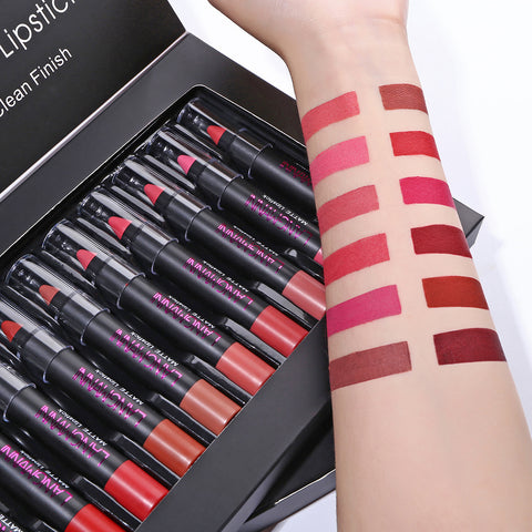 12 Lipstick Set