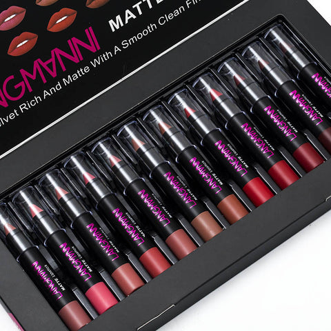 12 Lipstick Set